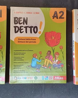 BEN DETTO A1 + A2 + L  ISBN 9788826824819