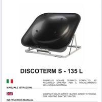 Pannello solare DISCOTERM 135 acqua sanitaria