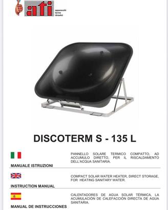 Pannelli solari DISCOTERM 135 acqua sanitaria