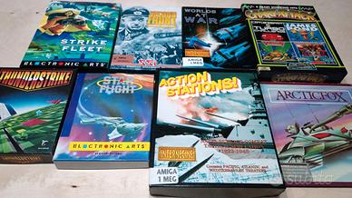 Commodore Amiga giochi boxati vintage