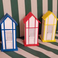 Cabina da spiaggia in legno riviera Romagnola