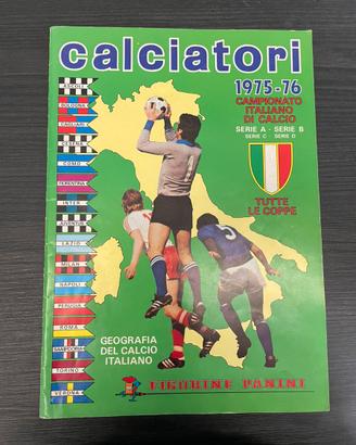 Album VUOTO calciatori panini 1975 76