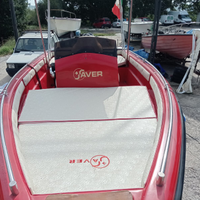 Barca con carello e motore co circa 26 ore