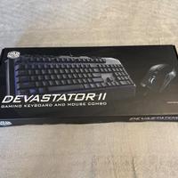 Tastiera + Mouse Gaming CoolerMaster Devastator II