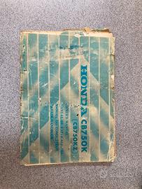 Libretto Honda CB750 Four