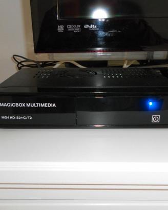 Decoder  Magicbox Multimedia MG4 HD-S2+C/T2 usato