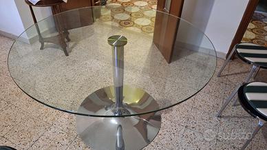 Tavolo Calligaris in vetro + 4 sedie