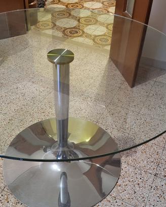 Tavolo Calligaris in vetro + 4 sedie
