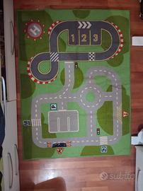 tappeto gioco pista macchinine 