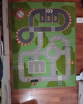 tappeto gioco pista macchinine 