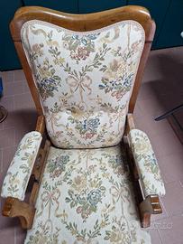 Poltrona Luigi Filippo fine 800