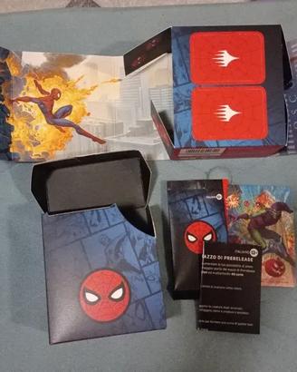 Box vuoto Prerelease Magic Marvel's Spider-Man