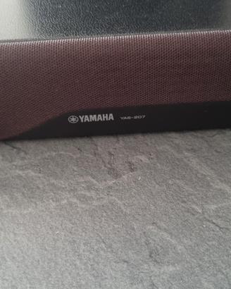 soundbar yamaha  dolby surround stereo musica 
