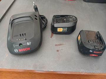 Set Bosch Power4All 18V (Caricabatterie + 2 Batt)