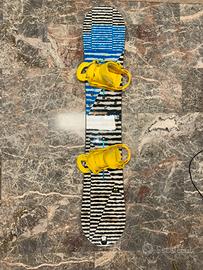 Snowboard BURTON F + Attacchi Burton Stiletto
