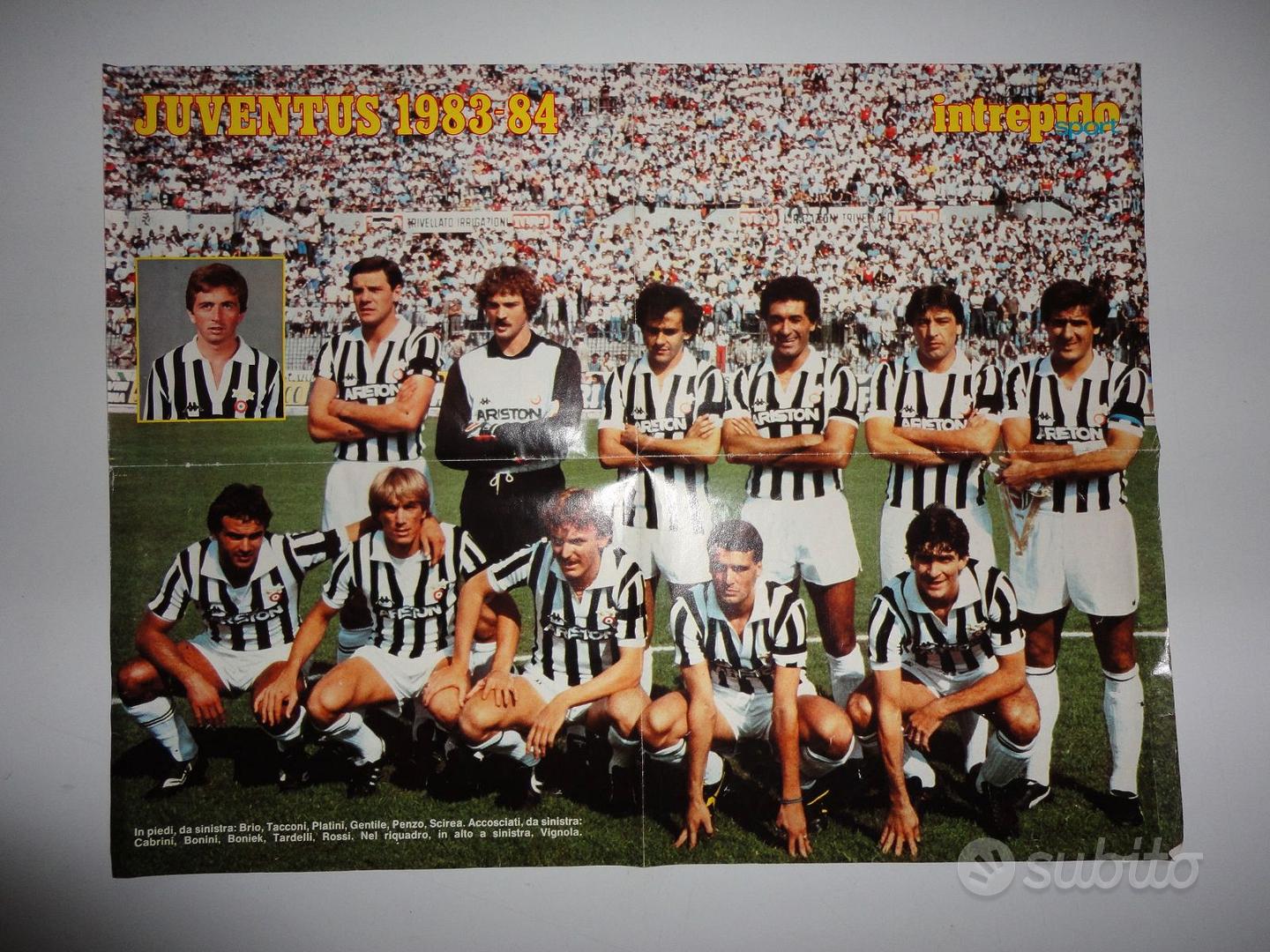 juventus 6 poster - Collezionismo In vendita a Roma