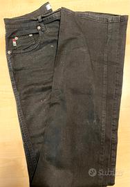 Moschino Jeans con Simbolo Pace -Neri Vintage -W30