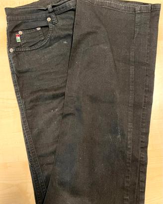 Moschino Jeans con Simbolo Pace -Neri Vintage -W30