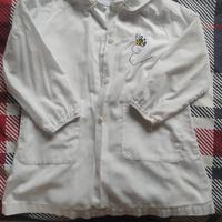 grembiule bianco scuola materna