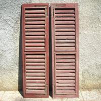 2 VECCHIE PERSIANE/SCURI FINESTRA