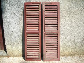 2 VECCHIE PERSIANE/SCURI FINESTRA
