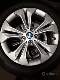 4 cerchi originale BMW X1 pneumatici invernali 