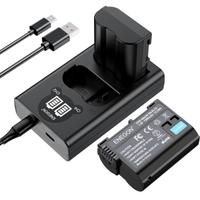 Batterie per Nikon + caricatore EN-EL15/EL15a/15b