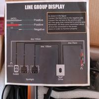 kit faretti supplementari moto