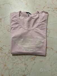 Maglietta armani Jeans Rosa