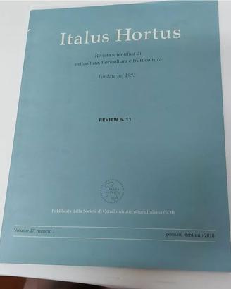 Italus hortus rivista scientifica Orto fiori fruit