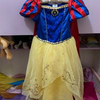 Vestito carnevale biancaneve