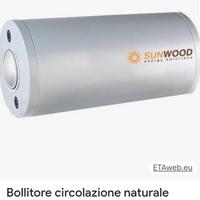 bollitore per solare termico da  359 litri