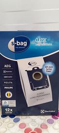 Sacchetti originali s-bag E201SM 12 pezzi nuovi