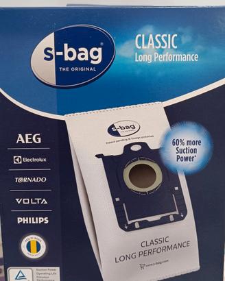 Sacchetti originali s-bag E201SM 12 pezzi nuovi