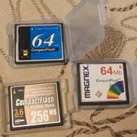 compact flash 64 Mb 256 Mb