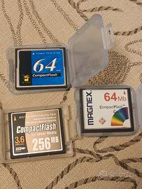 compact flash 64 Mb 256 Mb