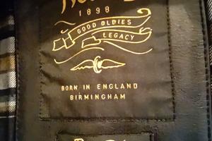 Giacca in Pelle Norton Legend - Modello Café Racer