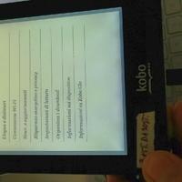 Ebook Kobo Glo reader  6'' , LEGGRE BENE, con retr