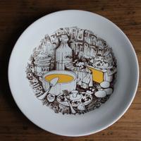 Piatto celebrativo Fiera del Tartufo di Alba 1968