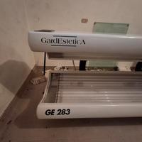 Lettino solare abbronzante