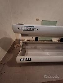 Lettino solare abbronzante