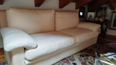 Divano a 3 posti in piuma d’oca