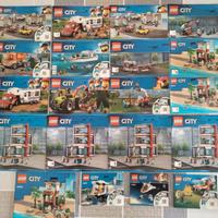 lotto libretto LEGO 42 pezzi