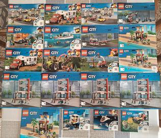 lotto libretto LEGO 42 pezzi
