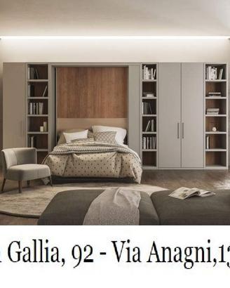 Letto a scomparsa DOPPIO s10-fratelli spinelli-via