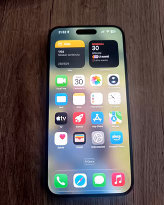 iPhone 15 Pro Max 256GB Blu Titanio - Perfetto