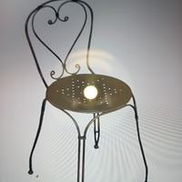 Sedie in ferro battuto