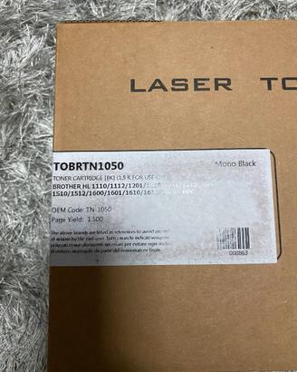 Toner Brother TOBRTN1050 BK Nero Compatibile