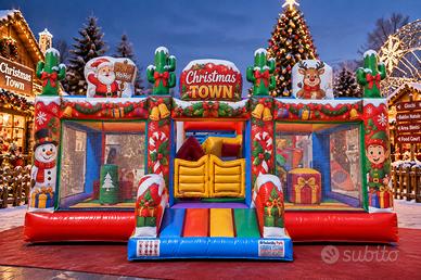 Gonfiabili Natalizi x Eventi, Christmas Town ecc