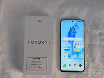 Honor 90 Lite 256 Gb Ram 8 Gb nero nuovissimo
